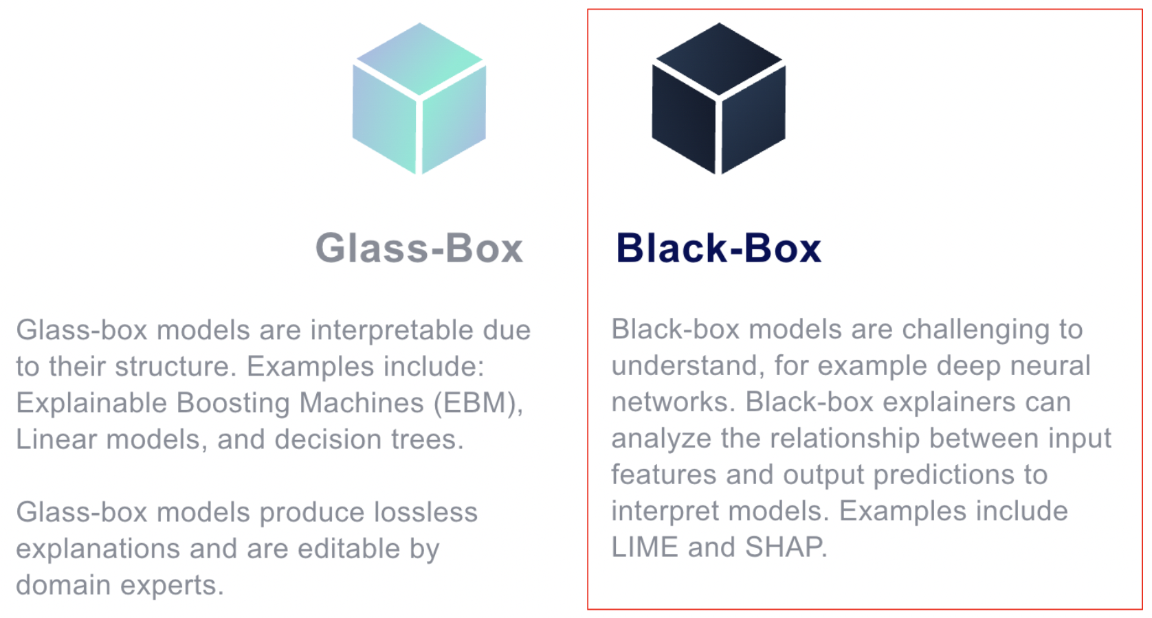 glassbox-blackbox